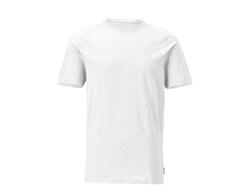 T-Shirt, moderne Passform weiss